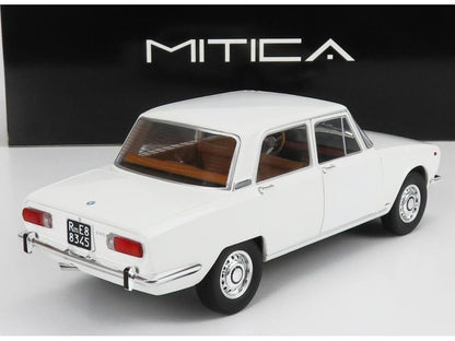 Alfa Romeo 1750 Berlina Series 2 1969 White 1:18 Scale Diecast Model Car – Mitica-Mitica-Diecast Model Centre
