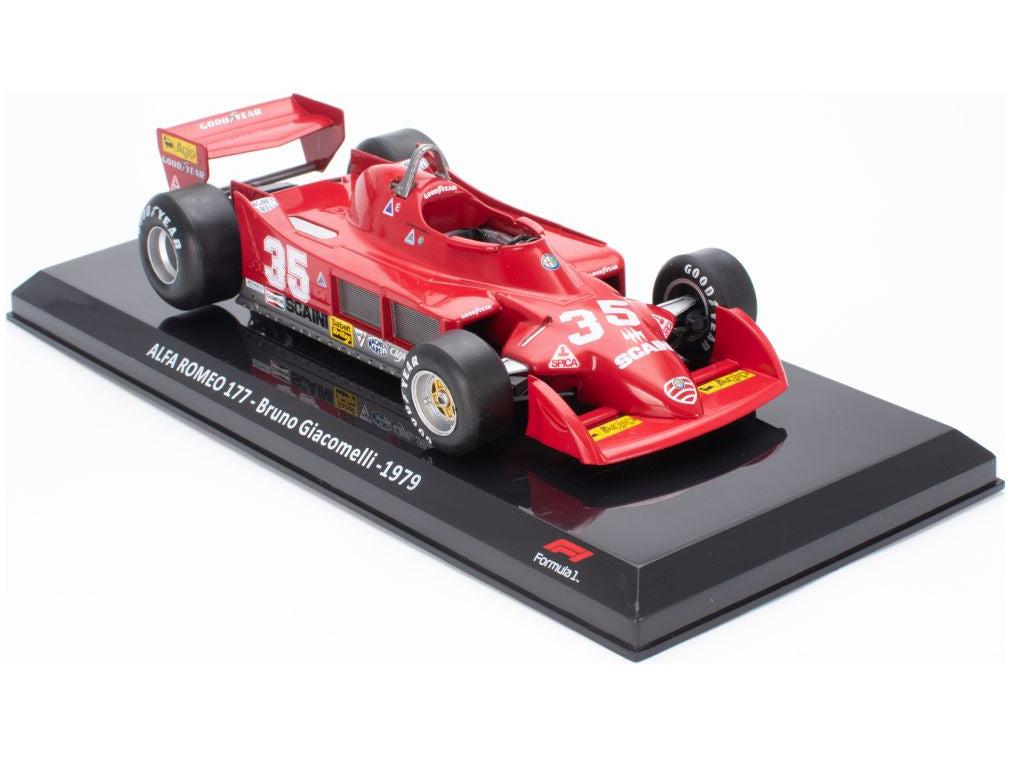 Alfa Romeo 177 Bruno Giacomelli F1 1979 1:24 Scale Diecast Model-Unbranded-Diecast Model Centre