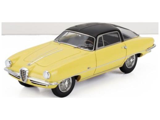Alfa Romeo 1900C SS Boano 1955 Yellow Black sn01846 1:43 Scale Kess Resin Model-Kess-Diecast Model Centre