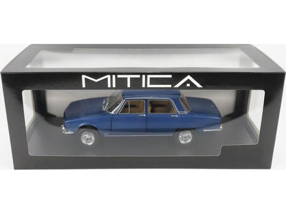 Alfa Romeo 2000 Berlina 1971 Cerchi Millerighe Wheels Blue Pervinca Metallic 1:18 Scale Diecast Model Car – Mitica-Mitica-Diecast Model Centre