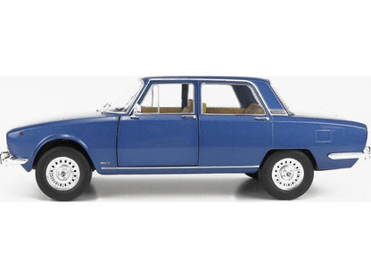 Alfa Romeo 2000 Berlina 1971 Cerchi Millerighe Wheels Blue Pervinca Metallic 1:18 Scale Diecast Model Car – Mitica-Mitica-Diecast Model Centre