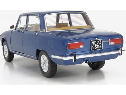 Alfa Romeo 2000 Berlina 1971 Cerchi Millerighe Wheels Blue Pervinca Metallic 1:18 Scale Diecast Model Car – Mitica-Mitica-Diecast Model Centre