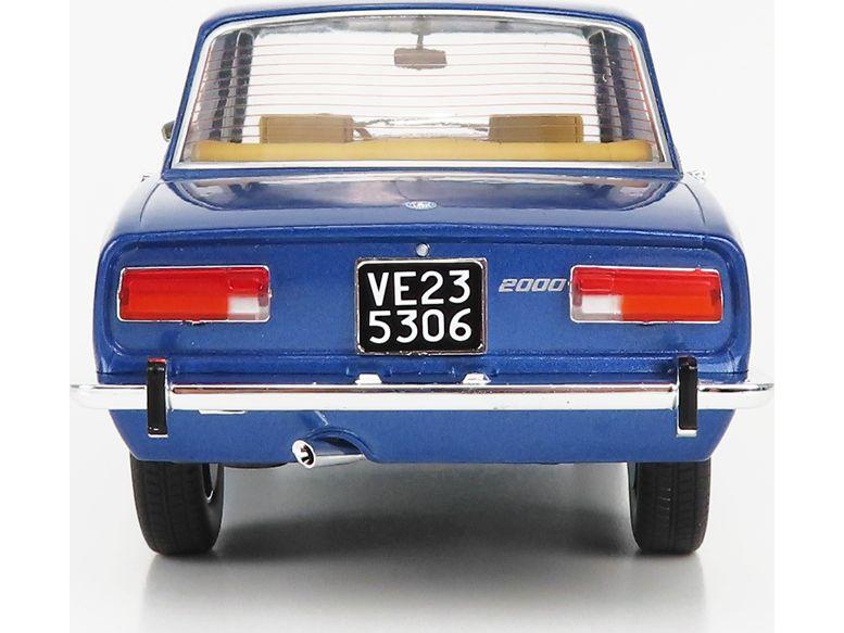 Alfa Romeo 2000 Berlina 1971 Cerchi Millerighe Wheels Blue Pervinca Metallic 1:18 Scale Diecast Model Car – Mitica-Mitica-Diecast Model Centre