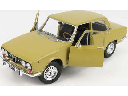 Alfa Romeo 2000 Berlina 1971 Giallo Piper 116 1:18 Scale Diecast Model Car – Mitica-Mitica-Diecast Model Centre