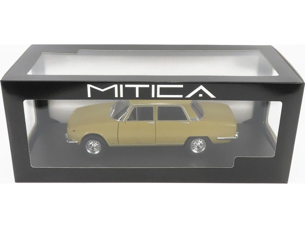 Alfa Romeo 2000 Berlina 1971 Giallo Piper 116 1:18 Scale Diecast Model Car – Mitica-Mitica-Diecast Model Centre