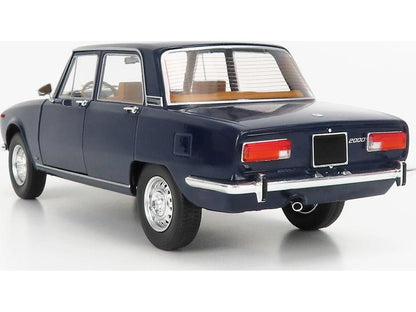 Alfa Romeo 2000 Berlina 1971 w/Commando Polizia Decals 1:18 Scale Diecast Model Car – Mitica-Mitica-Diecast Model Centre