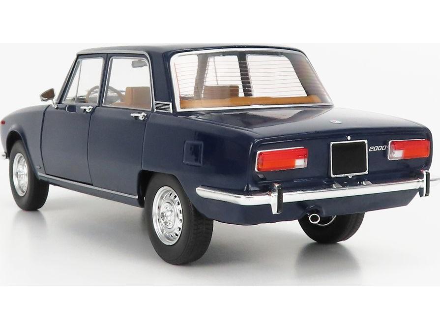 Alfa Romeo 2000 Berlina 1971 w/Commando Polizia Decals 1:18 Scale Diecast Model Car – Mitica-Mitica-Diecast Model Centre