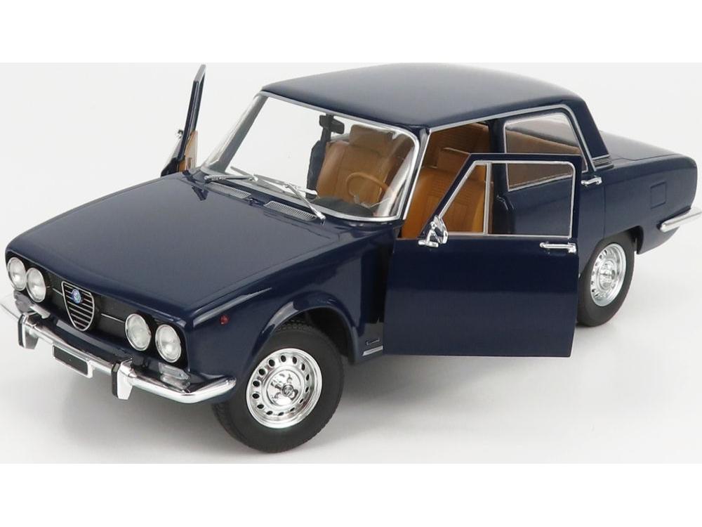 Alfa Romeo 2000 Berlina 1971 w/Commando Polizia Decals 1:18 Scale Diecast Model Car – Mitica-Mitica-Diecast Model Centre