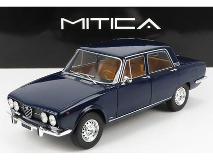 Alfa Romeo 2000 Berlina 1971 w/Commando Polizia Decals 1:18 Scale Diecast Model Car – Mitica-Mitica-Diecast Model Centre