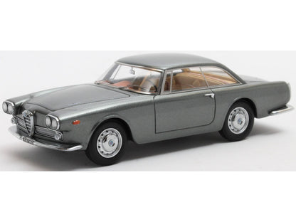 Alfa Romeo 2000 Praho Touring 1960 Grey 1:43 Scale Matrix Resin Model Car-Matrix-Diecast Model Centre