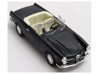 Alfa Romeo 2600 Spider Dark Blue 1962-1965 1:43 Scale Matrix Resin Model Car-Matrix-Diecast Model Centre