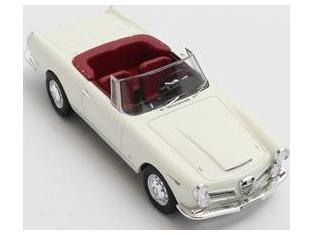 Alfa Romeo 2600 Spider White 1962-1965 1:43 Scale Matrix Resin Model Car-Matrix-Diecast Model Centre