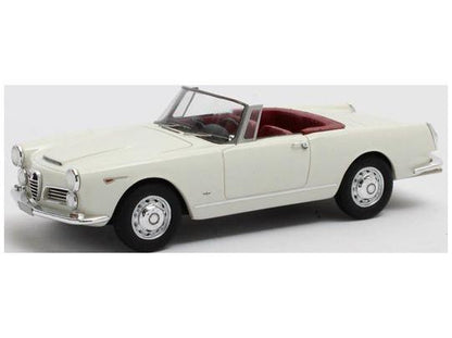 Alfa Romeo 2600 Spider White 1962-1965 1:43 Scale Matrix Resin Model Car-Matrix-Diecast Model Centre