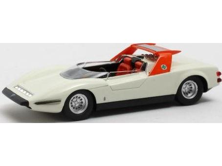 Alfa Romeo 33 Roadster White 1968 1:43 Scale Matrix Resin Model Car-Matrix-Diecast Model Centre