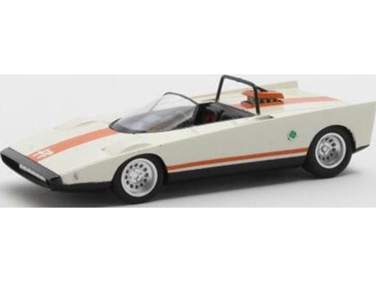 Alfa Romeo 33 Spider Sp. Cuneo 1971 1:43 Scale Matrix Resin Model Car-Matrix-Diecast Model Centre