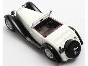 Alfa Romeo 6C 1750SV Figoni Open White Black 1932 1:43 Scale Resin Car – Matrix-Matrix-Diecast Model Centre