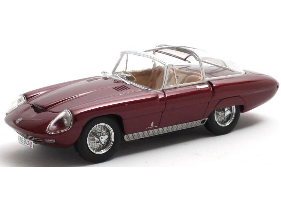 Alfa Romeo 6C Superflow Pininfarina Metallic Red 1:43 Scale Matrix Resin Model Car-Matrix-Diecast Model Centre
