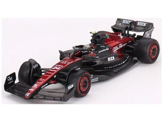 Alfa Romeo C43 #24 Zhou Guanyu F1 Australian GP 2023 1:64 Scale MINI GT Diecast Model-MINI GT-Diecast Model Centre
