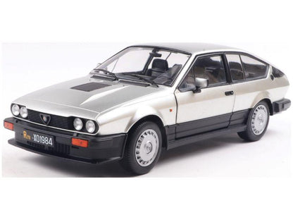 Alfa Romeo GTV6 Silver 1984 1:18 Scale Solido Diecast Model Car-Solido-Diecast Model Centre