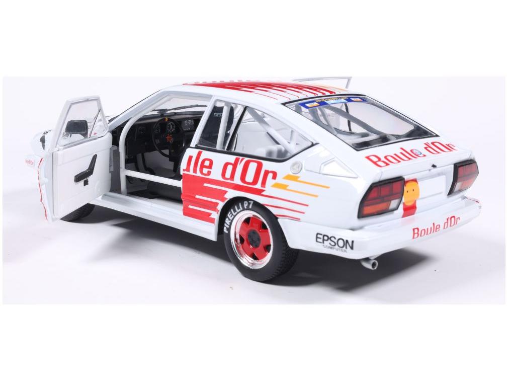 Alfa Romeo GTV6 White #43 B.De Dryer F-X.Boucher/L.Boucher 24H De Spa 1985 1:18 Scale Solido Diecast Model Car-Solido-Diecast Model Centre
