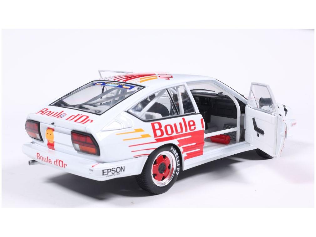 Alfa Romeo GTV6 White #43 B.De Dryer F-X.Boucher/L.Boucher 24H De Spa 1985 1:18 Scale Solido Diecast Model Car-Solido-Diecast Model Centre