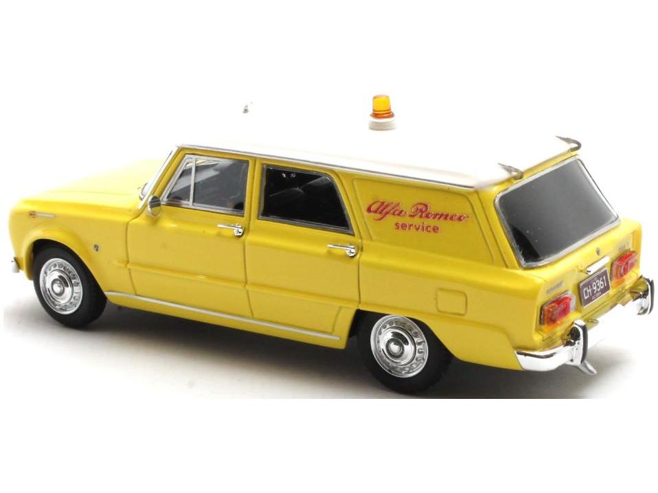Alfa Romeo G.P.C. Alfa Romeo Service Yellow 1962-1972 1:43 Scale Matrix Resin Model Car-Matrix-Diecast Model Centre