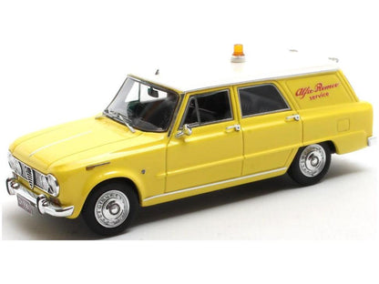 Alfa Romeo G.P.C. Alfa Romeo Service Yellow 1962-1972 1:43 Scale Matrix Resin Model Car-Matrix-Diecast Model Centre