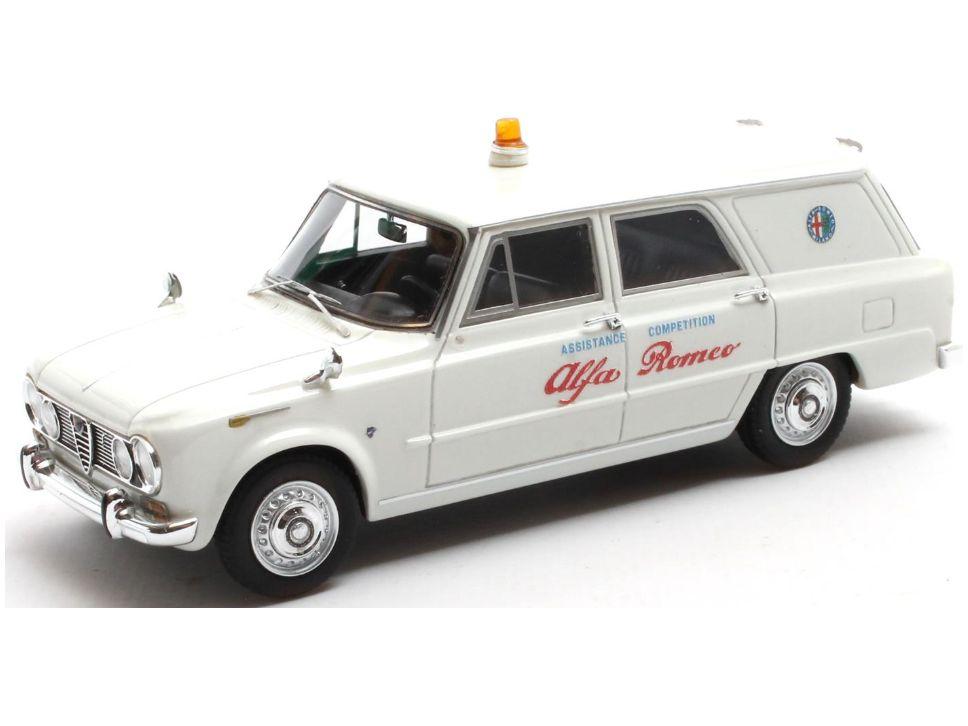 Alfa Romeo G.P.C. Competition Assistance White 1962-1974 1:43 Scale Matrix Resin Model Car-Matrix-Diecast Model Centre