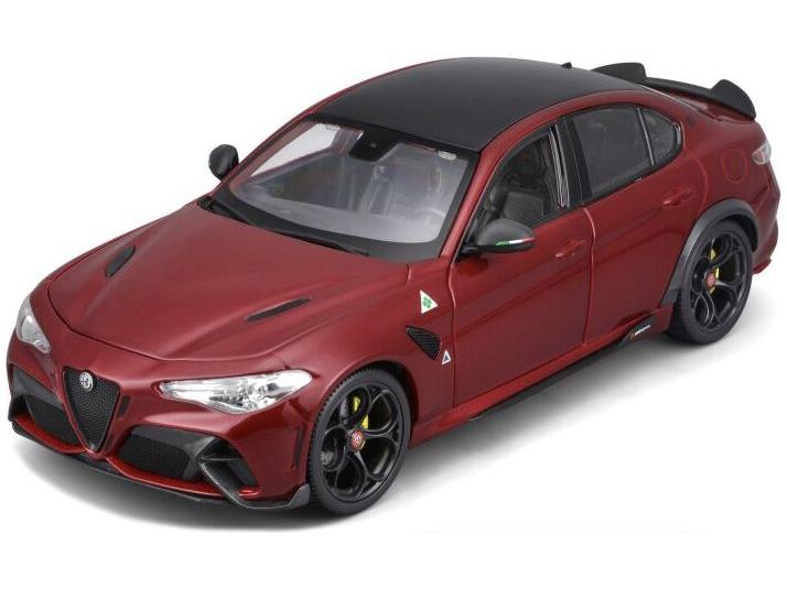 Alfa Romeo Giulia GTAm 2020 Rosso GTA Red Metallic MB 2020 1:18 Scale Bburago Diecast Model Car