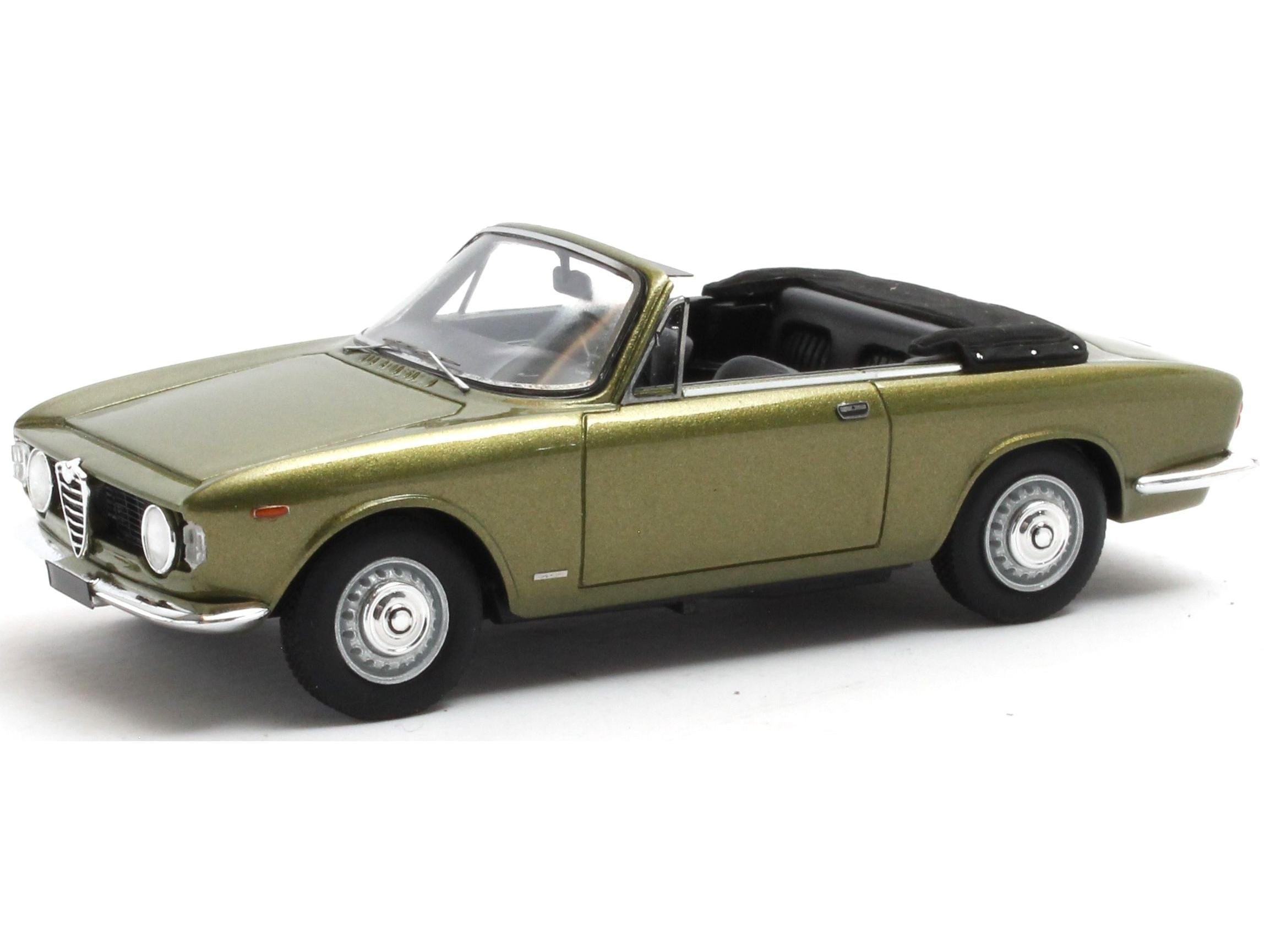 Alfa Romeo Giulia GTC Cabrio Metallic Green 1964 1:43 Scale Matrix Resin Model Car-Matrix-Diecast Model Centre