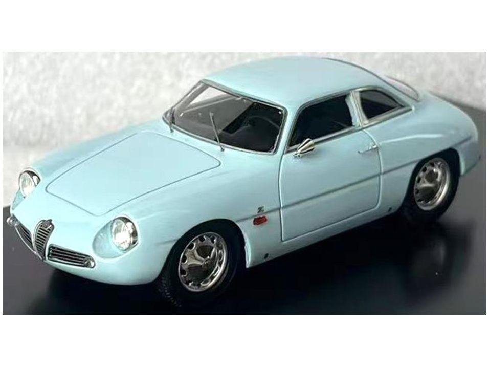 Alfa Romeo Giulietta SZ Blue 1961 1:43 Scale Matrix Resin Model Car-Matrix-Diecast Model Centre