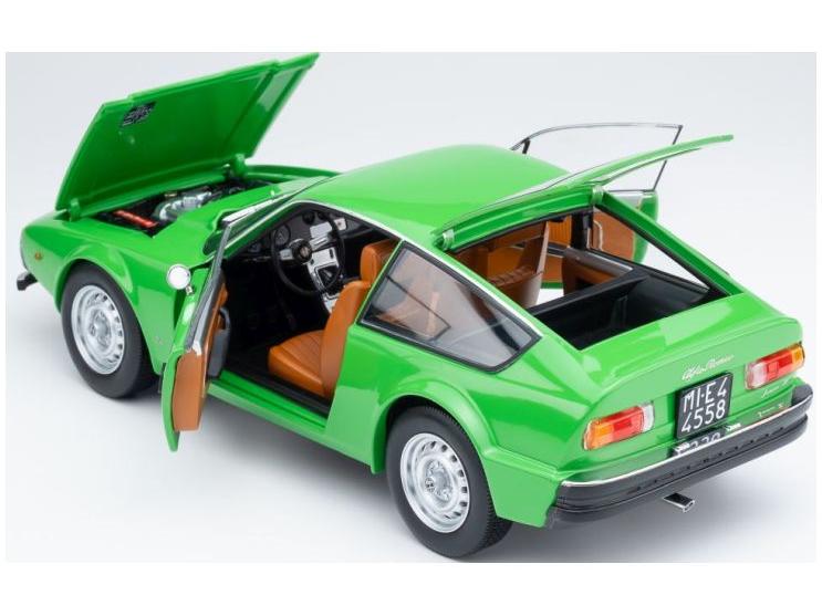 Alfa Romeo Junior Zagato 1969 Green 1:18 Scale Norev Diecast Model Car-Norev-Diecast Model Centre