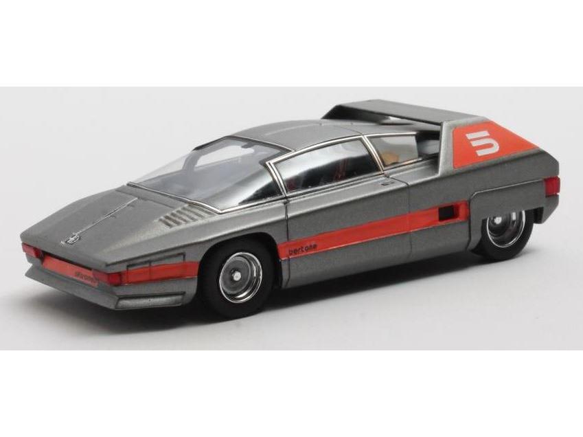 Alfa Romeo Navajo Bertone grey 76 1:43 Scale Matrix Resin Model Car-Matrix-Diecast Model Centre