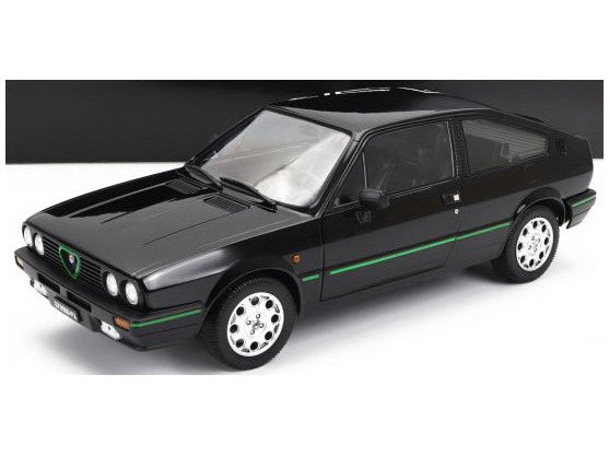 Alfa Romeo Sprint 1.5 Quadrifoglio Verde 1983 black - 1:18 Scale Model Car-Mitica-Diecast Model Centre