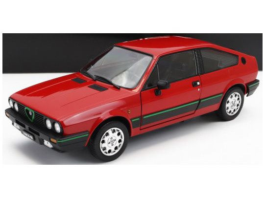 Alfa Romeo Sprint 1.5 Quadrifoglio Verde 1983 red - 1:18 Scale Model Car-Mitica-Diecast Model Centre