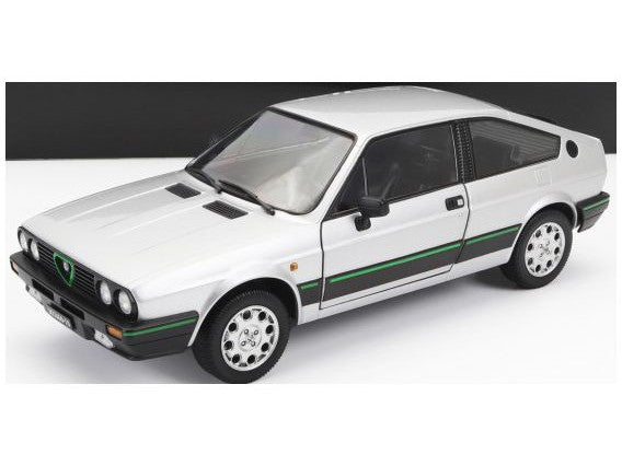 Alfa Romeo Sprint 1.5 Quadrifoglio Verde 1983 silver - 1:18 Scale Model Car-Mitica-Diecast Model Centre