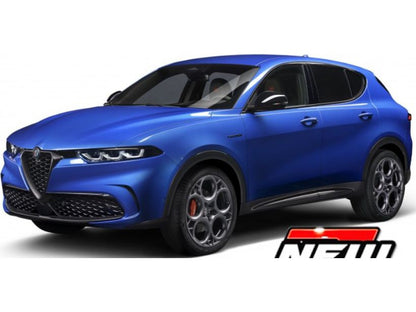 Alfa Romeo Tonale Blue 1:43 Scale Bburago Diecast Toy Car