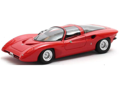 AlfaRomeo 33-2 Coupe Spec 1969 Red 1:43 Scale Matrix Resin Model Car-Matrix-Diecast Model Centre