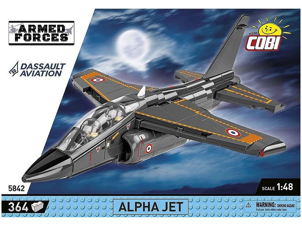 Alpha Jet French Air Force Armed Forces Cobi Brick Build Kit-Cobi-Diecast Model Centre