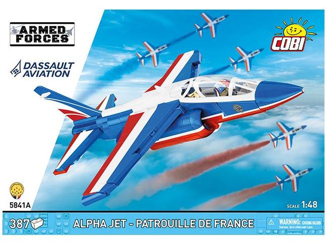 Alpha Jet Patrouille Armed Forces (388 pcs) Cobi Brick Build Kit-Cobi-Diecast Model Centre