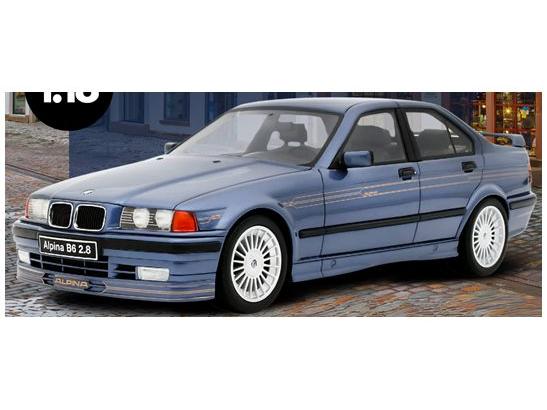 Alpina B6 2.8 Alpina Blue Metallic 1992 1:18 Scale OttOmobile Resin Model Car-OttOmobile-Diecast Model Centre
