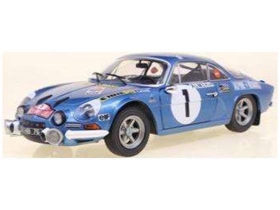 Alpine A110 1600S #1 Rallye Monte Carlo 1972 Therier/Roure - 1:18 Scale Model Car-Solido-Diecast Model Centre