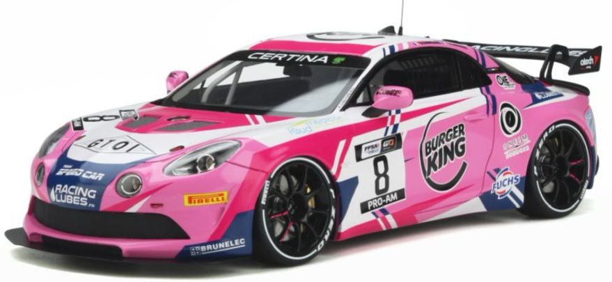 Alpine A110 GT4 1:18 Scale OttOmobile Resin Model-OttOmobile-Diecast Model Centre
