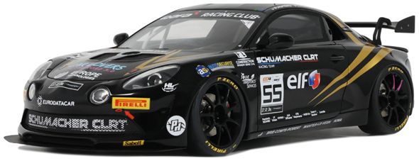 Alpine A110 GT4 EVO P. Huteau/L. Hurgon GT4 European Series 2024 1:18 Scale OttOmobile Resin Model-OttOmobile-Diecast Model Centre
