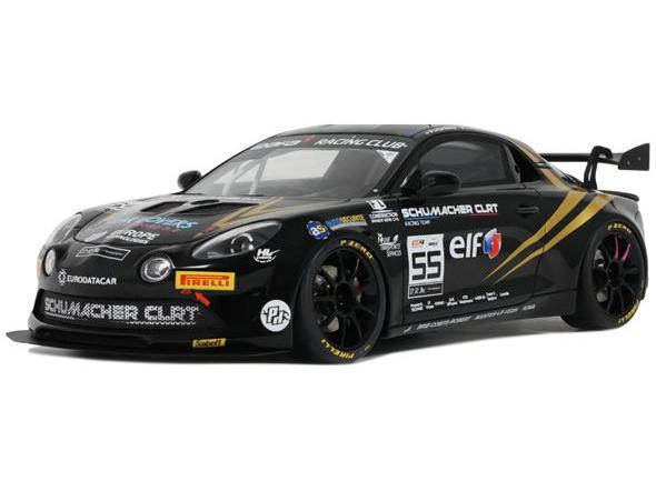 Alpine A110 GT4 EVO P. Huteau/L. Hurgon GT4 European Series 2024 1:18 Scale OttOmobile Resin Model-OttOmobile-Diecast Model Centre