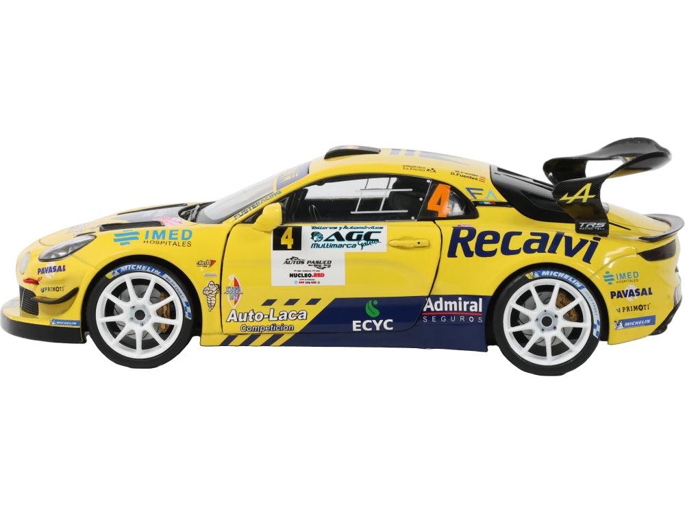 Alpine A110 RGT+ #4 Rallye Du Mont Blanc 2025 Fuster/Fuentes 1:18 Scale Diecast Car – Solido-Solido-Diecast Model Centre
