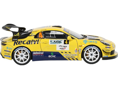 Alpine A110 RGT+ #4 Rallye Du Mont Blanc 2025 Fuster/Fuentes 1:18 Scale Diecast Car – Solido-Solido-Diecast Model Centre