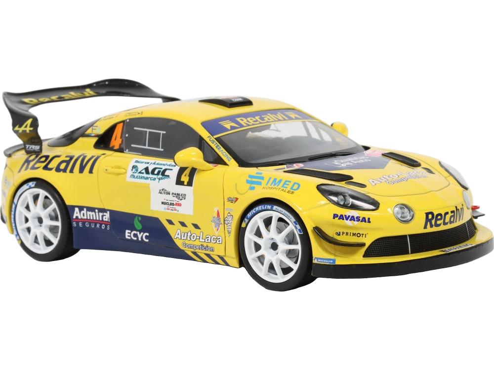 Alpine A110 RGT+ #4 Rallye Du Mont Blanc 2025 Fuster/Fuentes 1:18 Scale Diecast Car – Solido-Solido-Diecast Model Centre