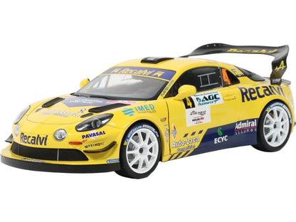 Alpine A110 RGT+ #4 Rallye Du Mont Blanc 2025 Fuster/Fuentes 1:18 Scale Diecast Car – Solido-Solido-Diecast Model Centre
