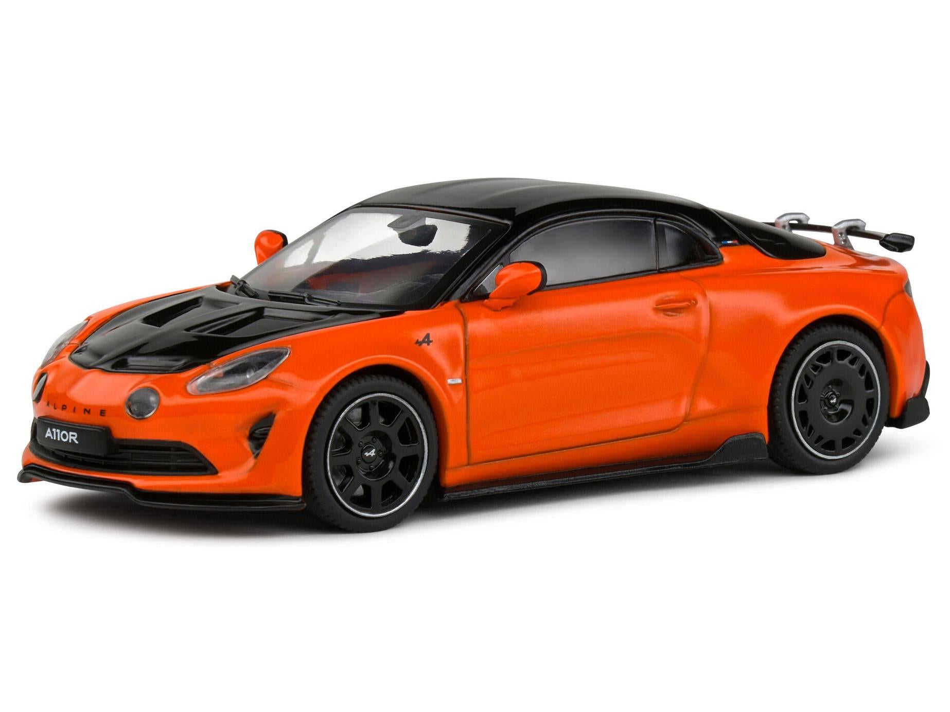 Alpine A110 Radicale 2023 Orange 1:43 Scale Solido Diecast Model-Solido-Diecast Model Centre